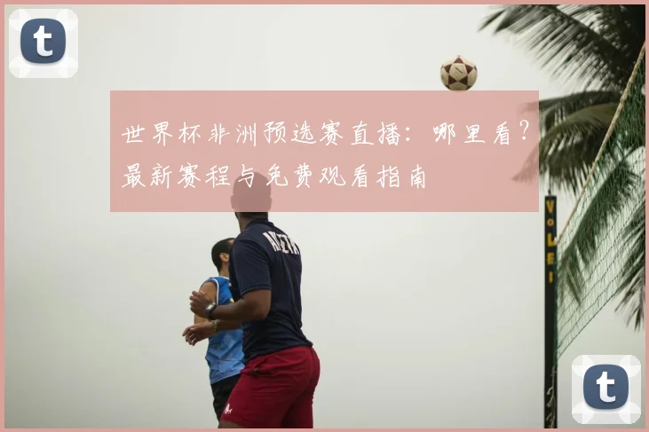 世界杯非洲预选赛直播：哪里看？最新赛程与免费观看指南