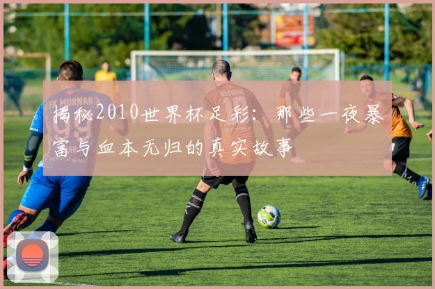 揭秘2010世界杯足彩：那些一夜暴富与血本无归的真实故事