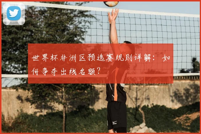 世界杯非洲区预选赛规则详解：如何争夺出线名额？