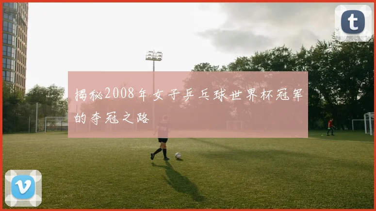 揭秘2008年女子乒乓球世界杯冠军的夺冠之路